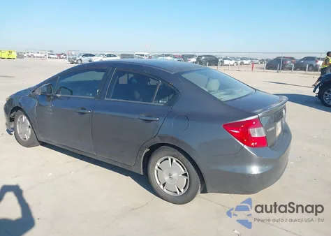 2012 Honda Civic Hf z USA, uszkodzony, nr VIN 2HGFB2F61CH553169